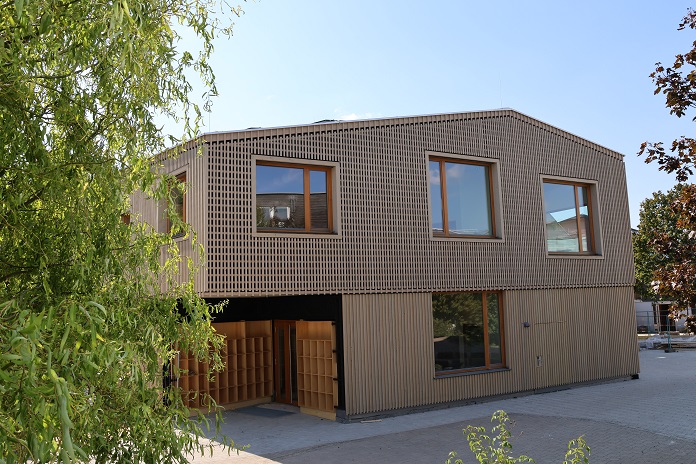 Der Neubau der Freien Waldorfschule im Rieselfeld