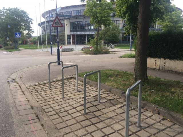 Fahrradständer Rieselfeld 1