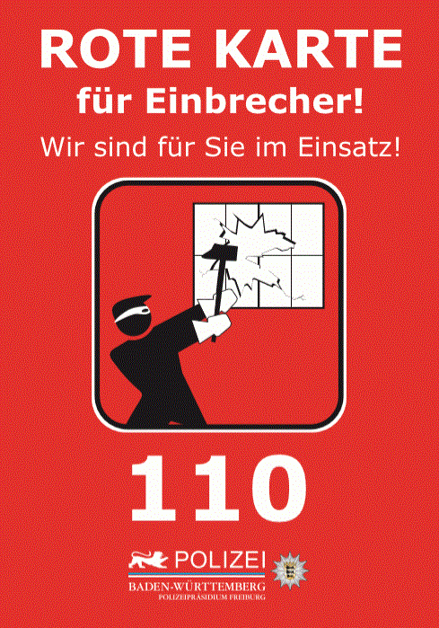 Zeitumstellung markiert Start der "dunklen Jahreszeit" - Polizei warnt vor steigenden Einbruchszahlen - Experten-Hotline am 26. Oktober geschaltet